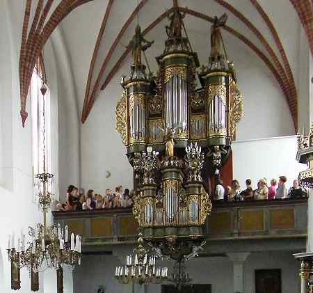 Chre der Klosterkirche Guben auf der Orgelemporer in Slupsk